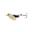 ROTATIVA SAVAGE GEAR SPINNER GRUB NR. 2, / 5.8G SINKING GOLD BLACK