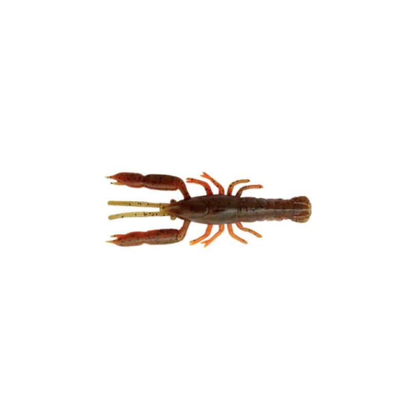 Leurre Souple Savage Gear 3D Crayfish Rattling 6,7cm (Brown Orange)