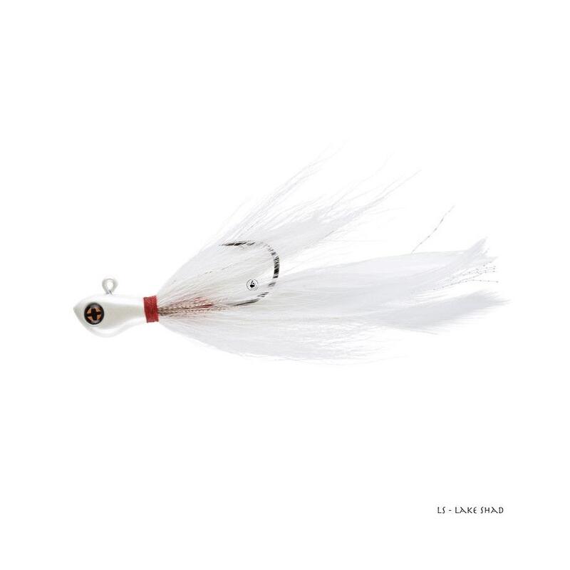 SAKURA Rubber Jig R Bucktail 14g – Lake Shad (LS) – Leurre Souple Pour Pêche Sportive – Saplh500314-Ls