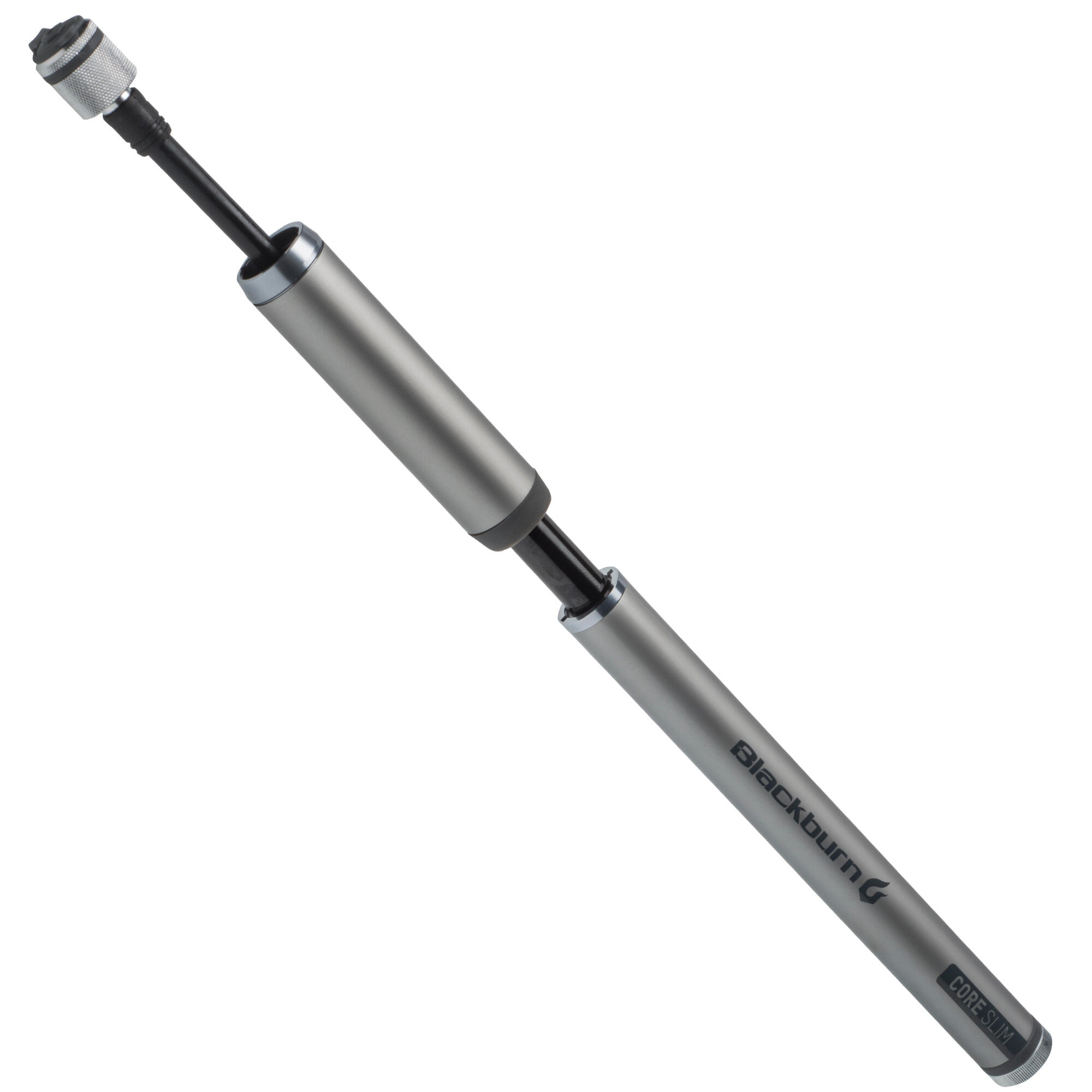 Pompka Ręczna Blackburn Core Slim Hp Wężyk 120Psi Grafitowa