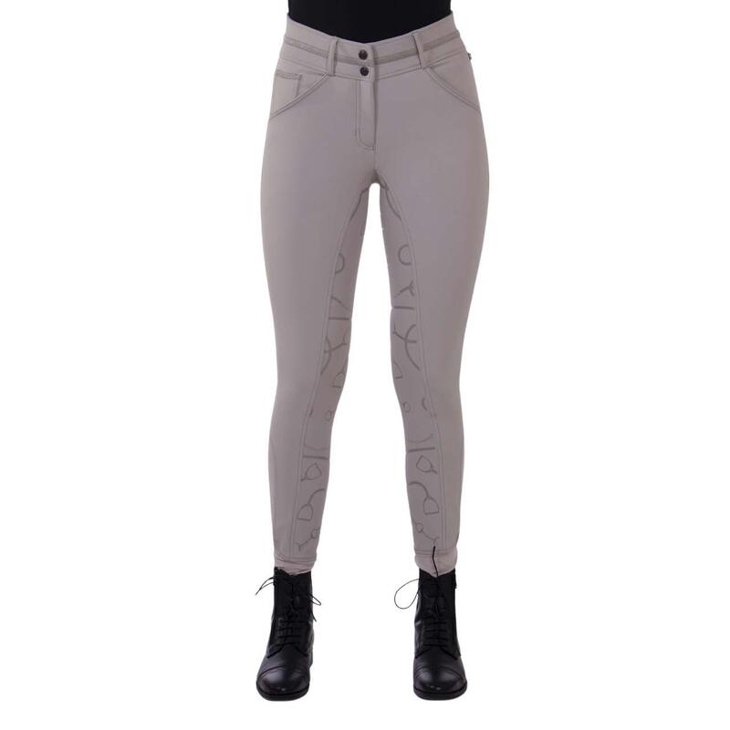 Pantalon équitation full grip femme QHP Carrie