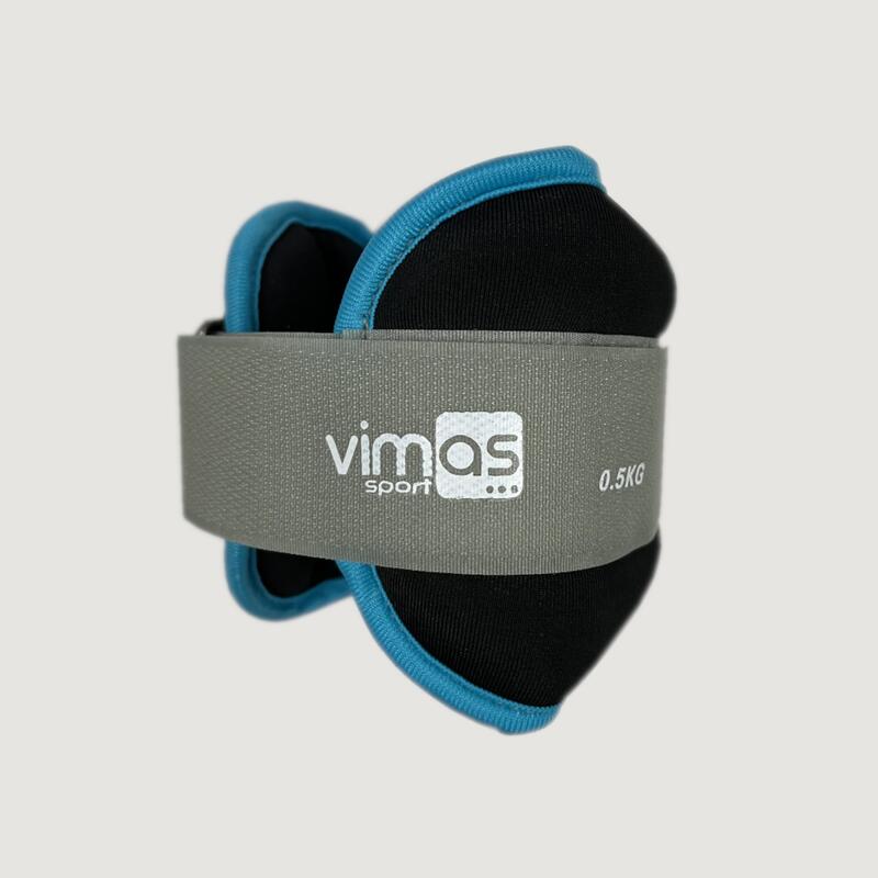 Pack Lastres Pesas para Tobillos o Muñecas 2 x 0.5 kg VIMAS SPORT