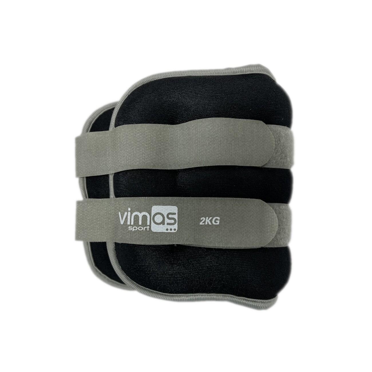 Pack Lastres Pesas para Tobillos o Muñecas 2 x 2kg VIMAS SPORT 2/3