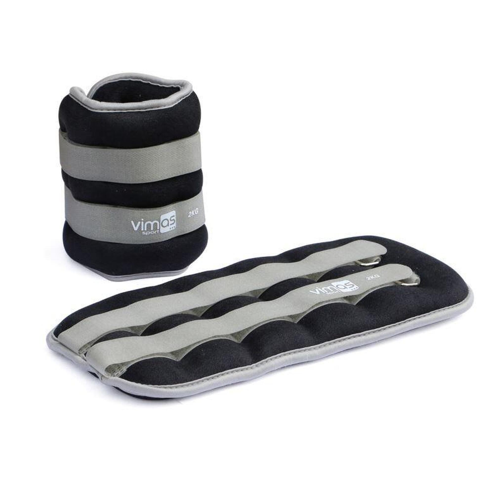 VIMAS SPORT Pack Lastres Pesas para Tobillos o Muñecas 2 x 2kg VIMAS SPORT