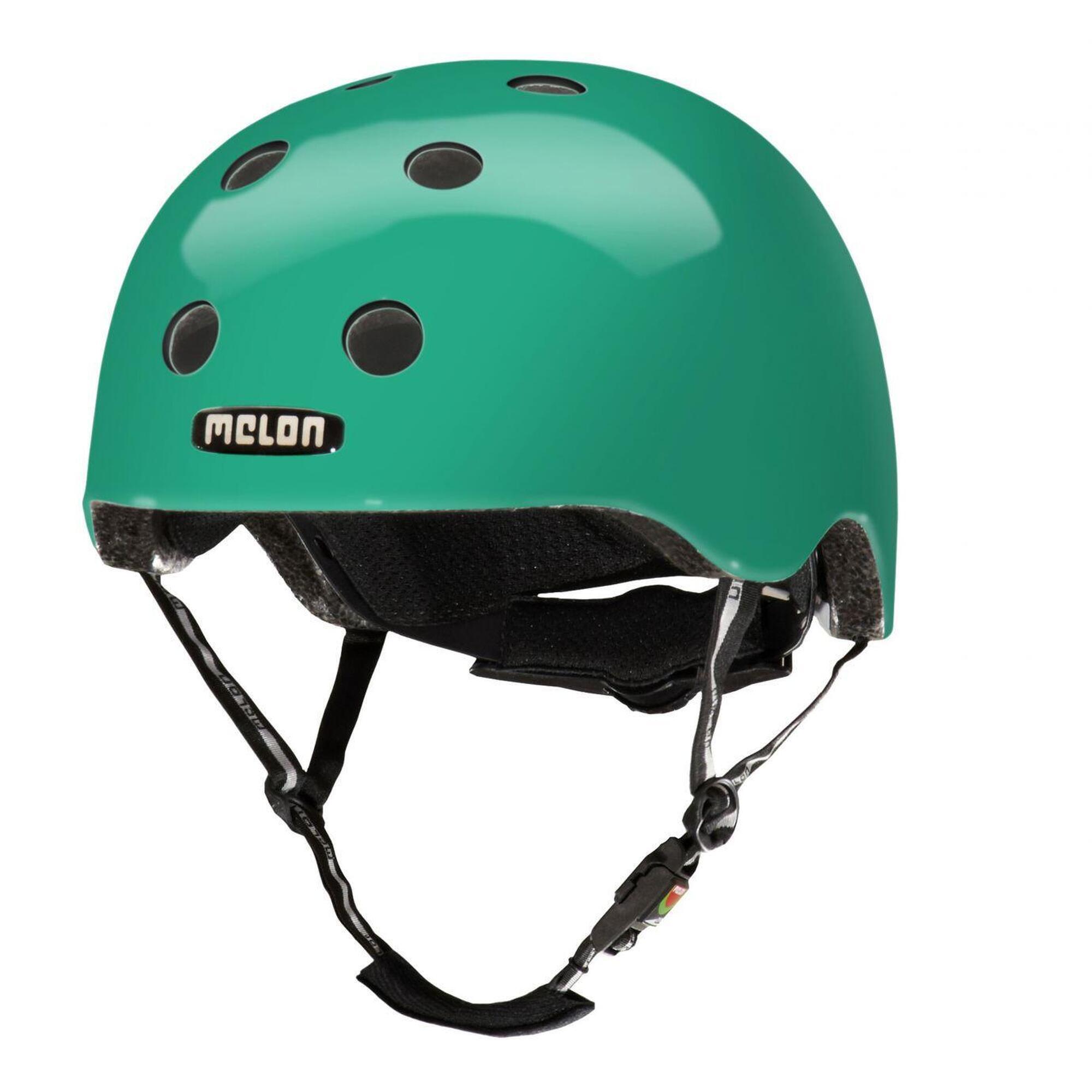 Kask Melon Urban Active Tęczowy Zielony