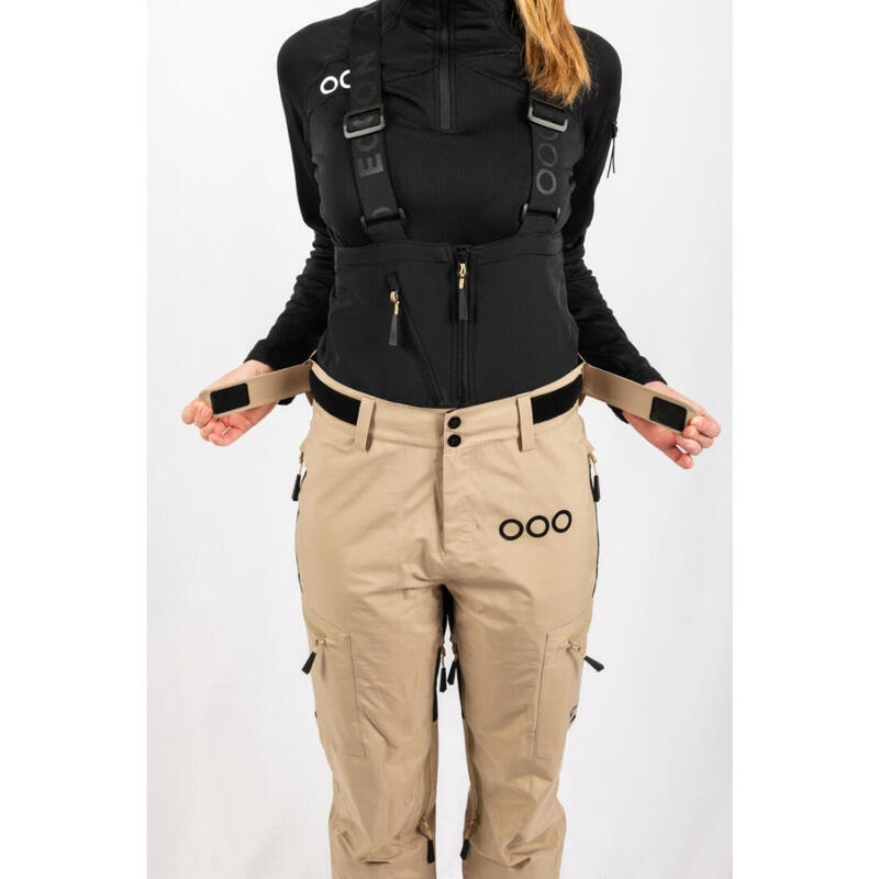 Pantalon de ski pour femme ECOExplorer Beige