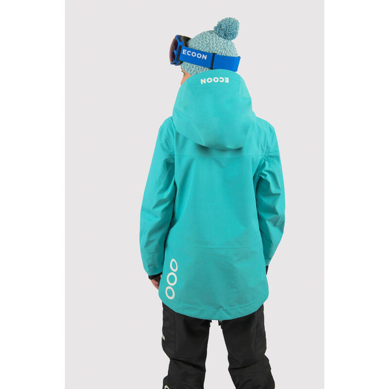 Veste de ski pour femme ECOON ECOExplorer Turquoise