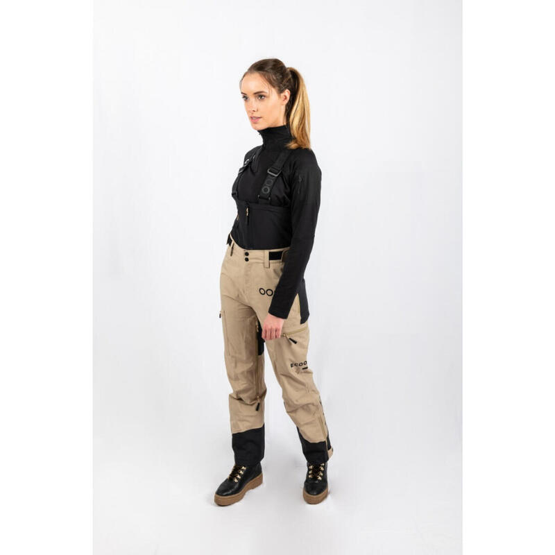 Pantalon de ski pour femme ECOExplorer Beige