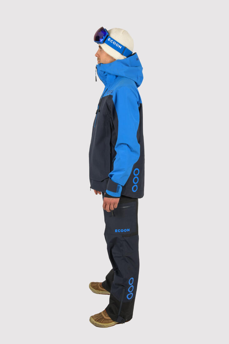 Pantalon de ski pour homme ECOON ECOExplorer Bleu 4/7