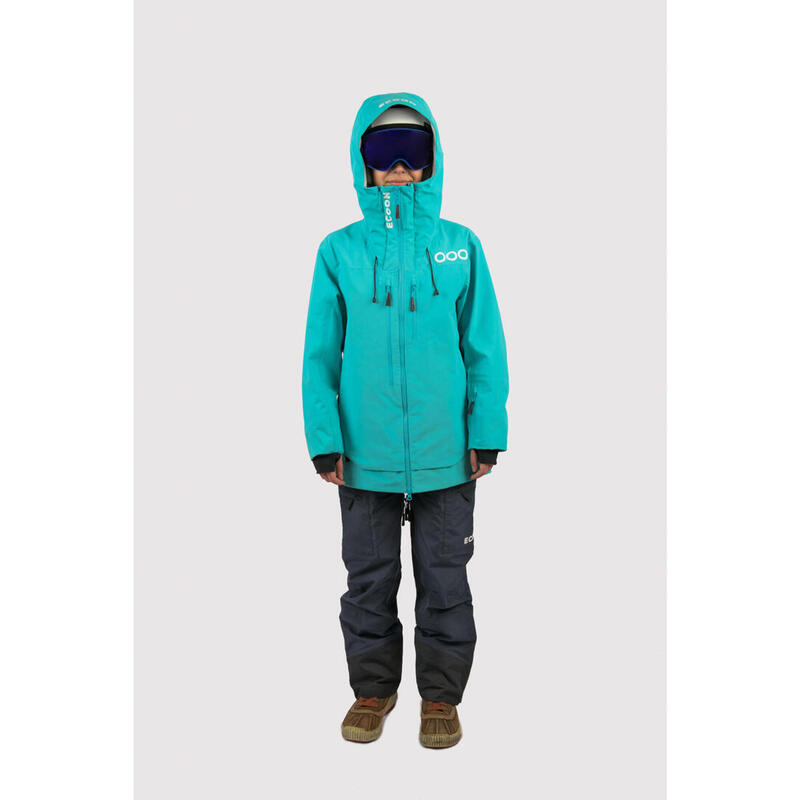 Veste de ski pour femme ECOON ECOExplorer Turquoise