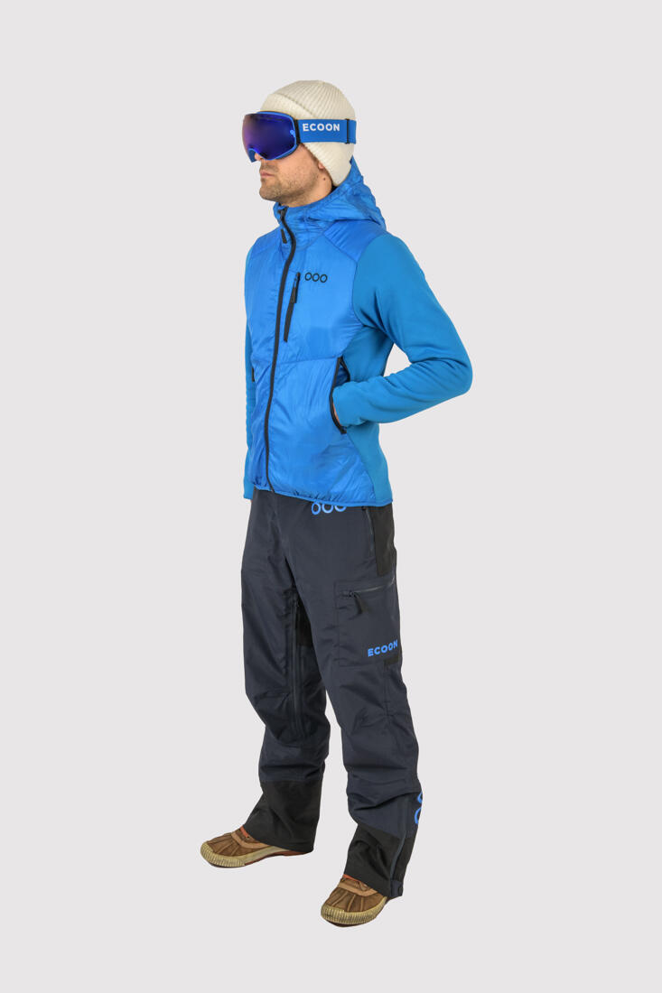 Pantalon de ski pour homme ECOON ECOExplorer Bleu 2/7