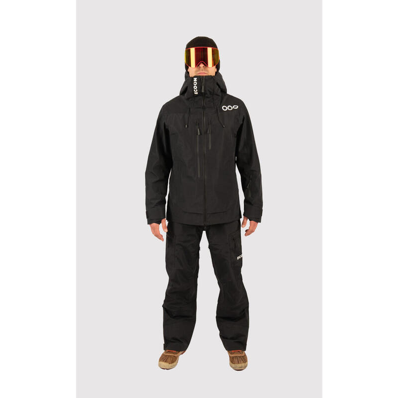 Veste de ski pour homme ECOON ECOExplorer Noir