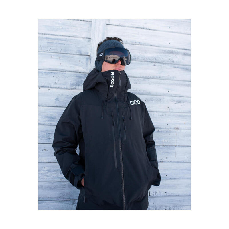 Veste de ski pour homme ECOON ECOExplorer Noir