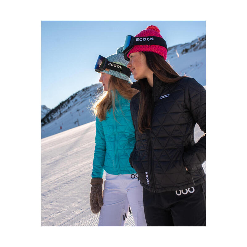 Veste de ski pour femme ECOON ECOActive isolante Turquoise