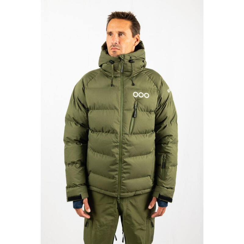 Veste de ski pour homme ECOON ECOThermo Kaki