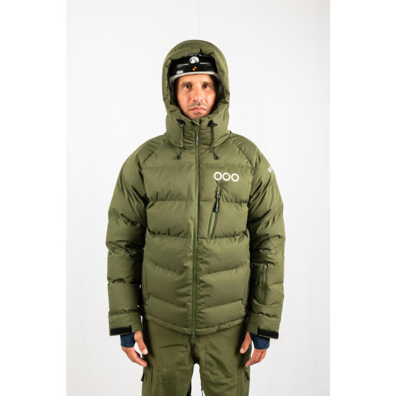 Veste de ski pour homme ECOON ECOThermo Kaki