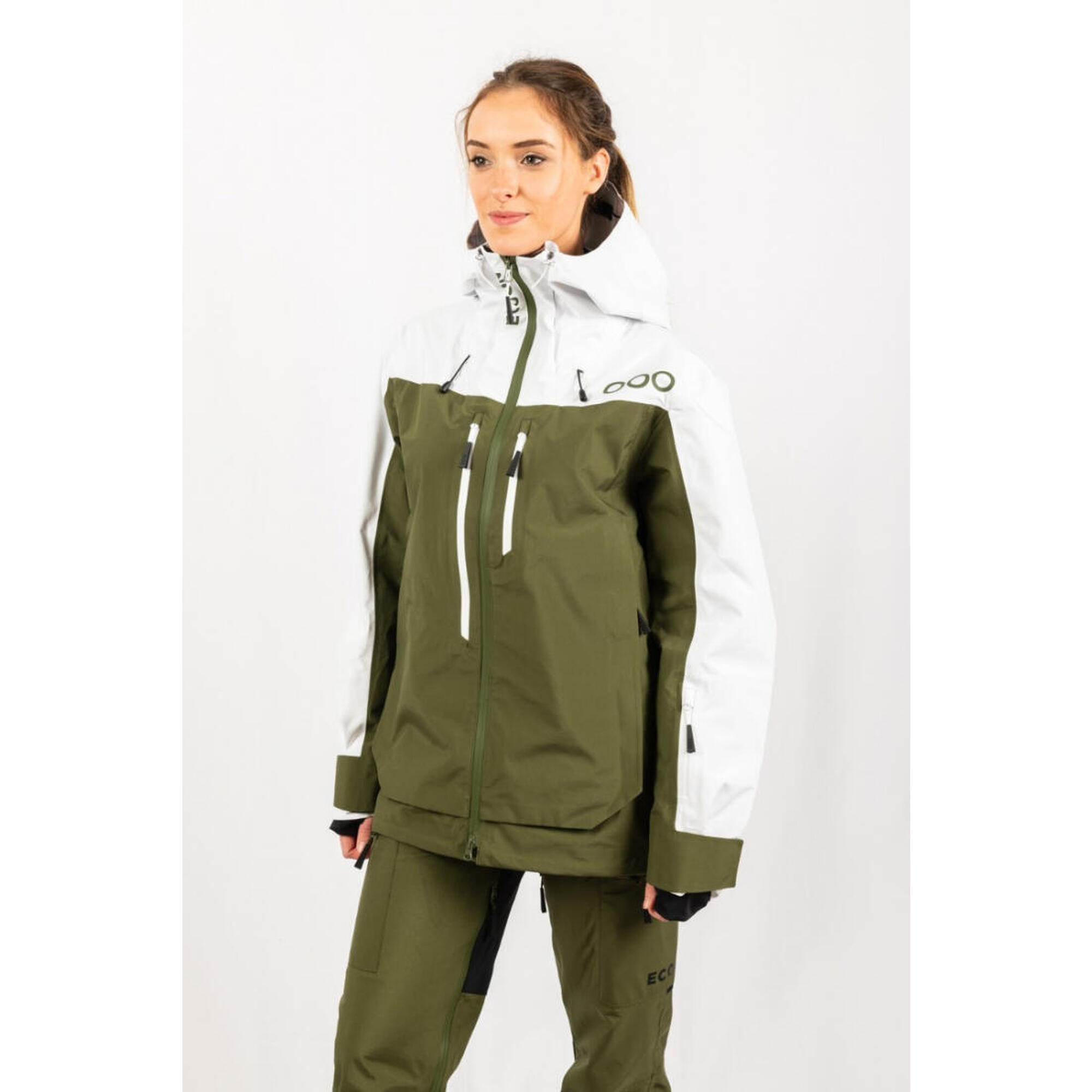 Veste de clearance ski kaki femme
