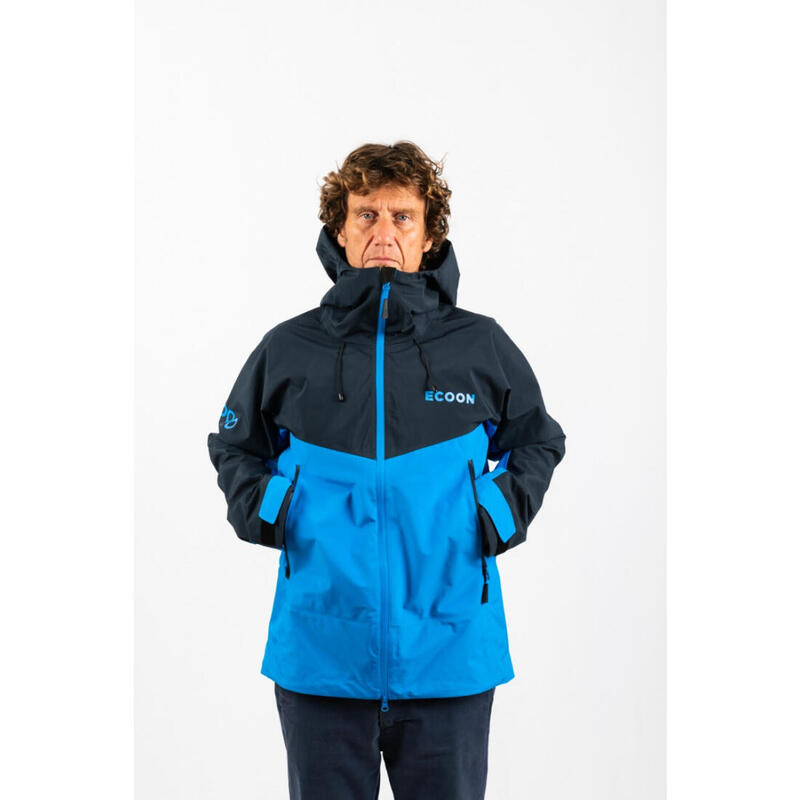 Veste de ski pour homme ECOON ECODiscover Bleu-Bleu Marine