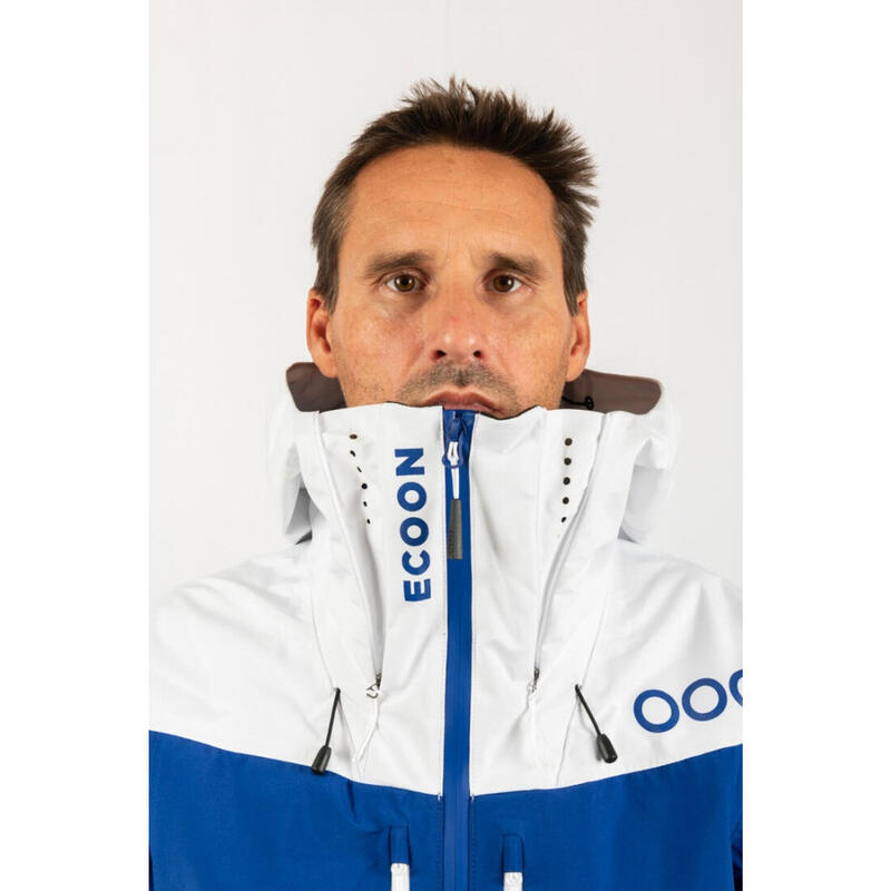 Veste de ski pour homme ECOON ECOExplorer Blue White