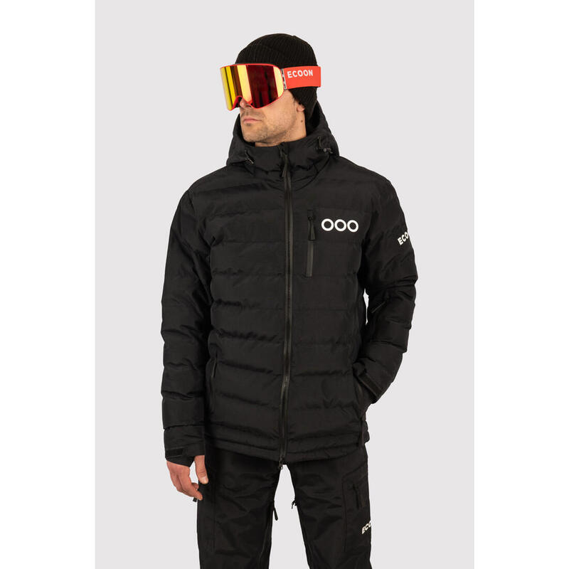 Veste de ski pour homme ECOON ECOThermo Noir