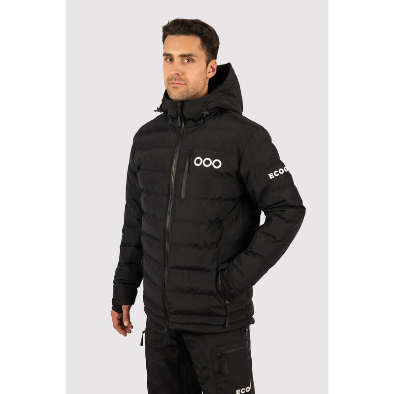 Veste de ski pour homme ECOON ECOThermo Noir