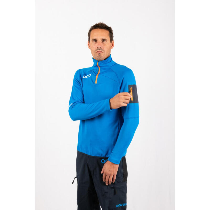 Baselayer de ski pour homme ECOON ECOActive Bleu