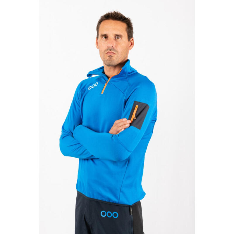 Baselayer de ski pour homme ECOON ECOActive Bleu