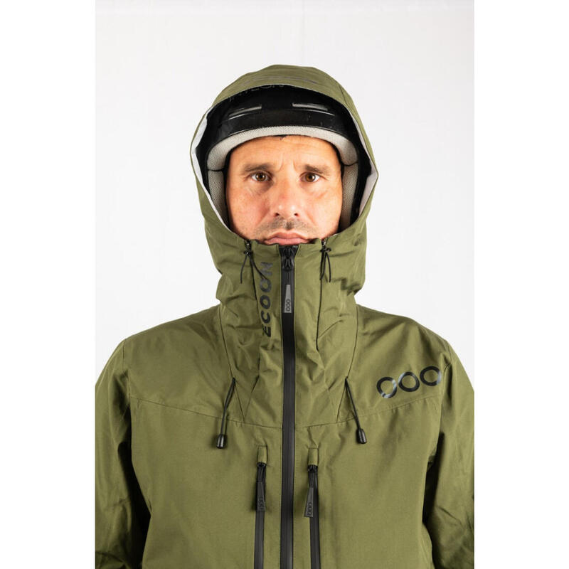 Veste de ski pour homme ECOON ECOExplorer Kaki