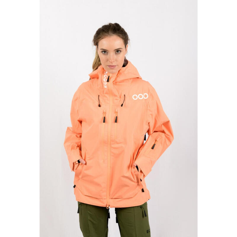Veste de ski pour femme ECOON ECOExplorer Orange