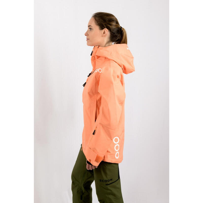 Veste de ski pour femme ECOON ECOExplorer Orange