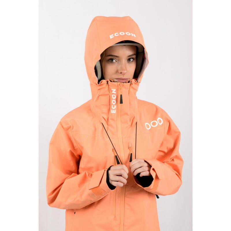 Veste de ski pour femme ECOON ECOExplorer Orange