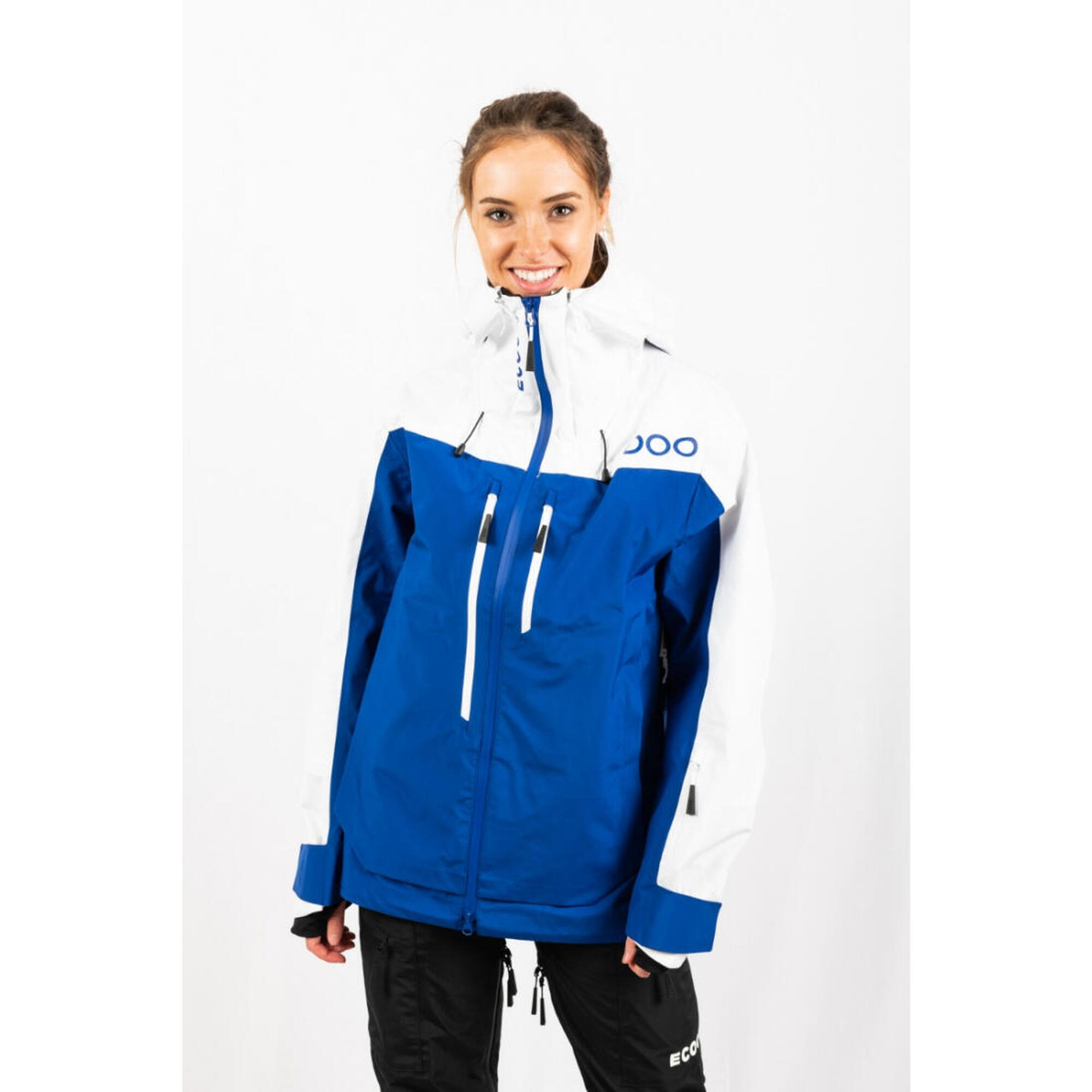 Veste de ski pour femme ECOON ECOExplorer Bleu blanc ECOON Decathlon