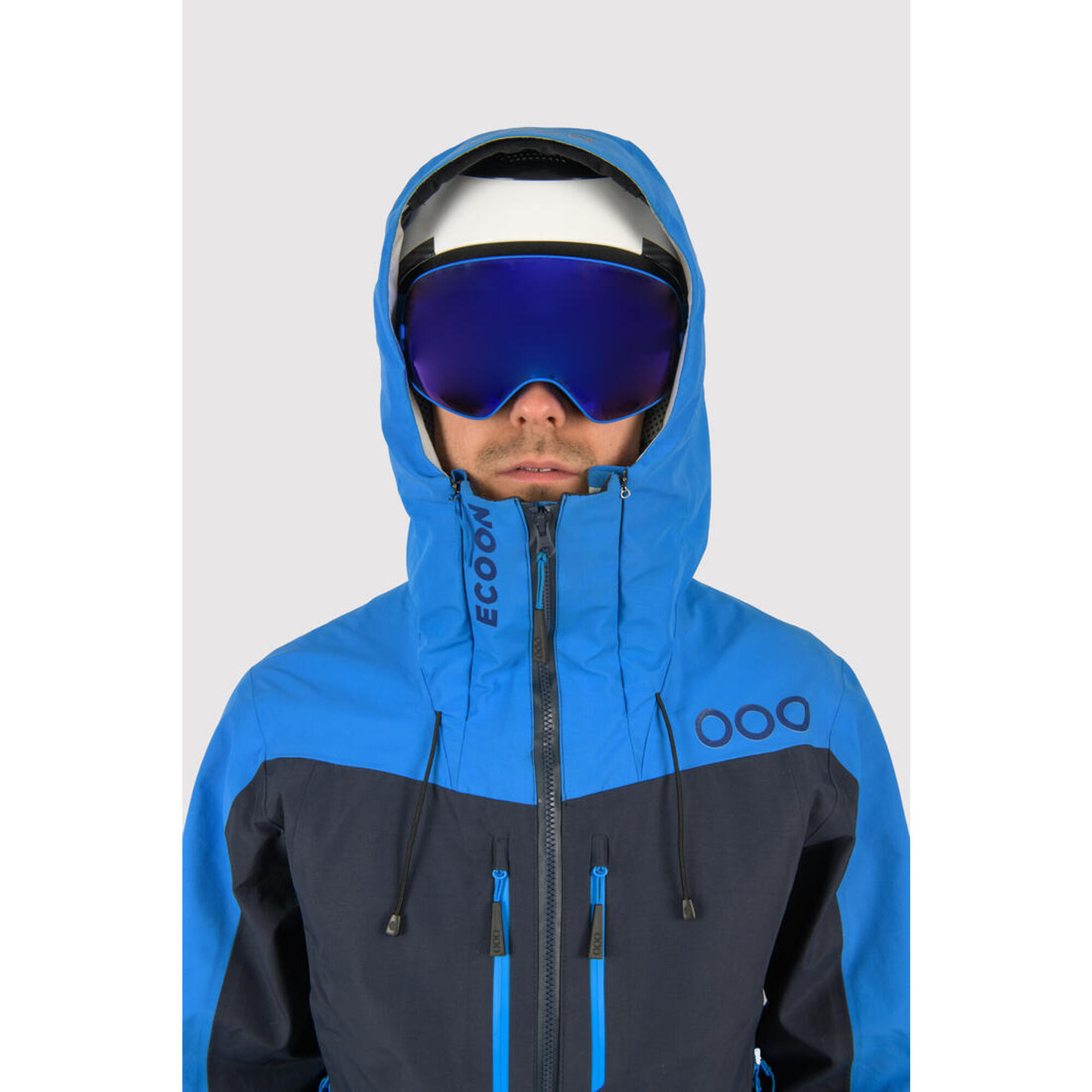 Veste de ski pour homme ECOON ECOExplorer Bleu
