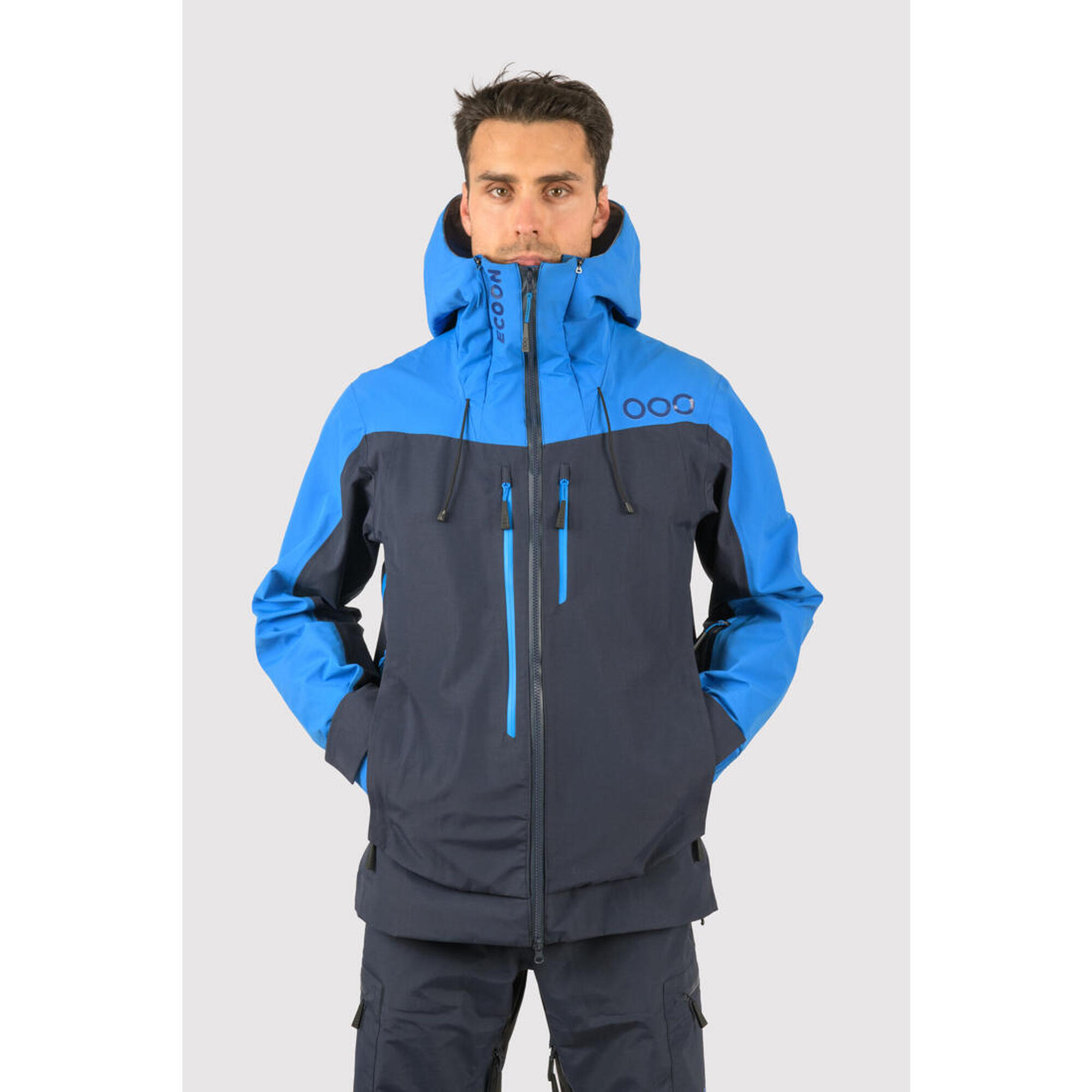 Veste de ski pour homme ECOON ECOExplorer Bleu