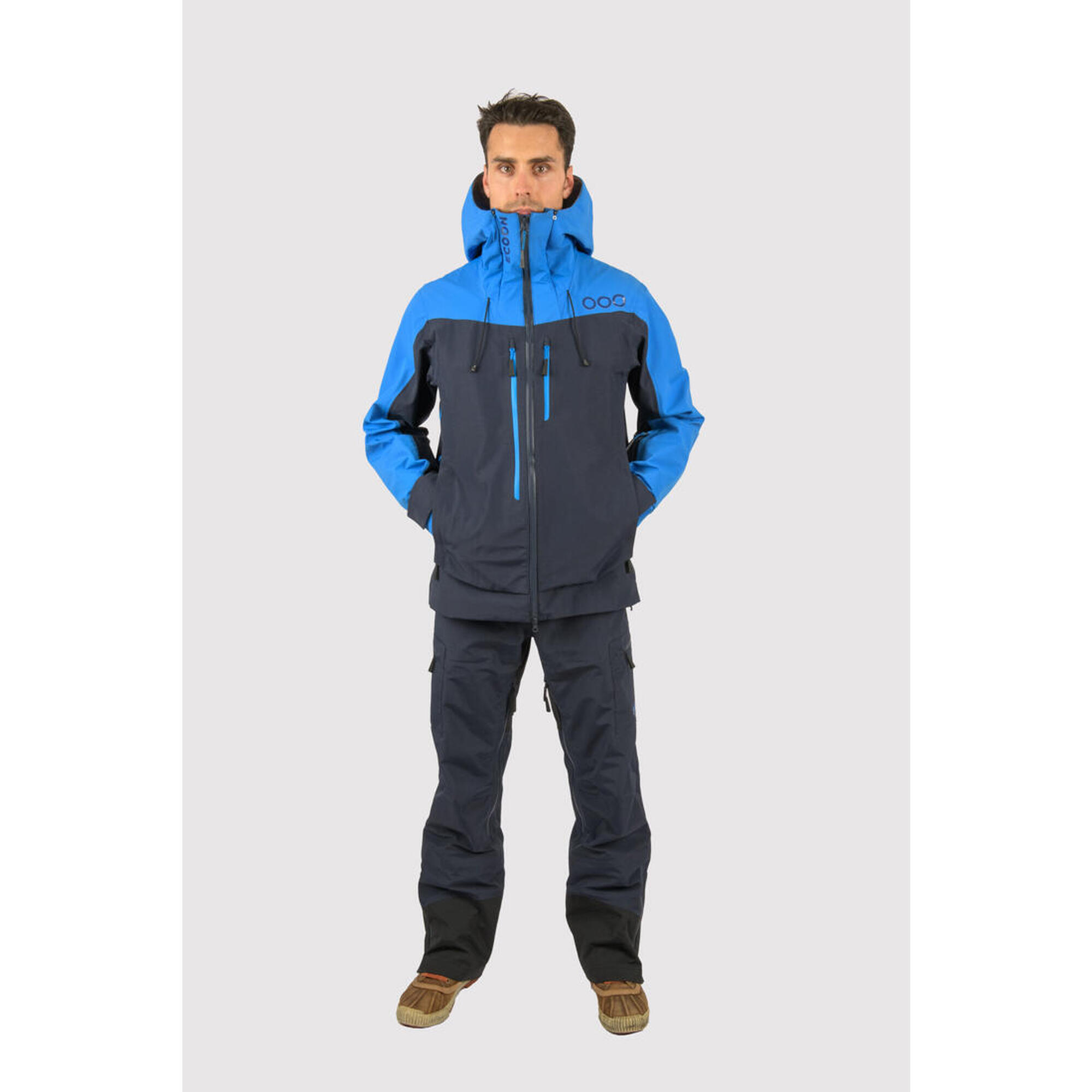 Veste de ski pour homme ECOON ECOExplorer Bleu