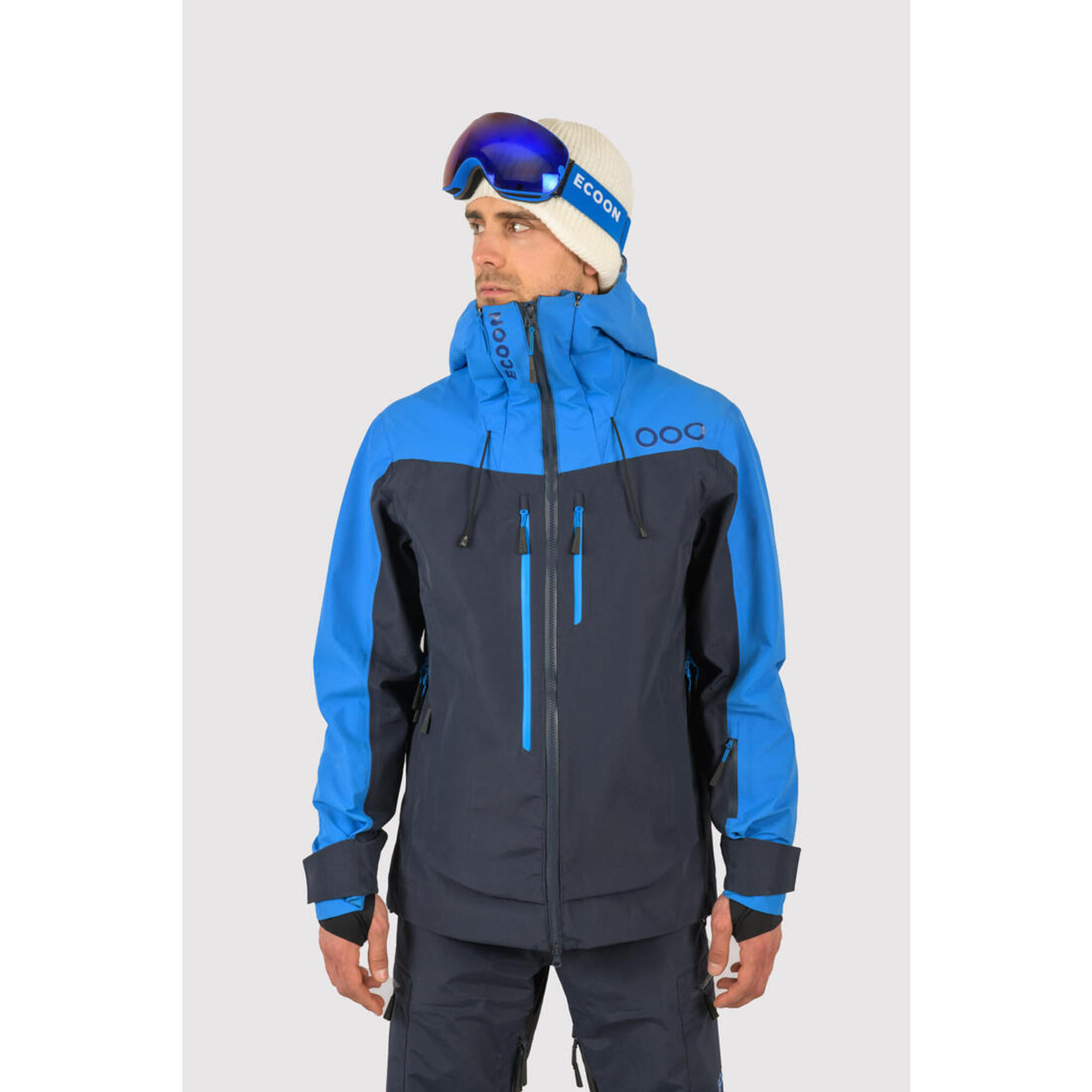 Veste de ski pour homme ECOON ECOExplorer Bleu