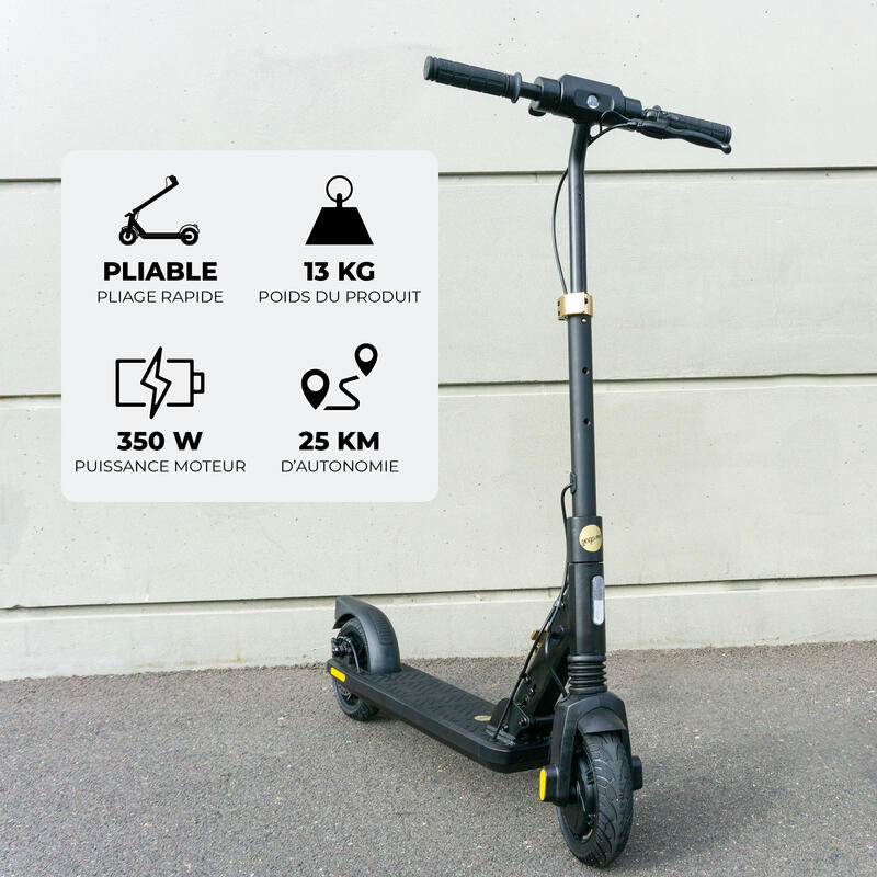 Trottinette électrique yeep.me 80n - 13kg - 8" 7,8Ah 30km autonomie