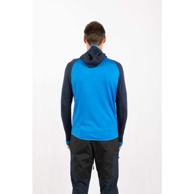 Veste de ski pour homme ECOON ECOActive isolante et légère Bleu/bleu marine