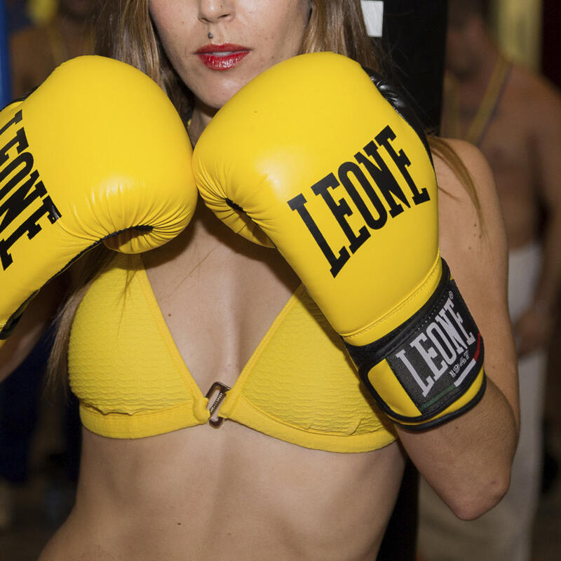 Guantes de Boxeo Leone1947 Flash amarillo