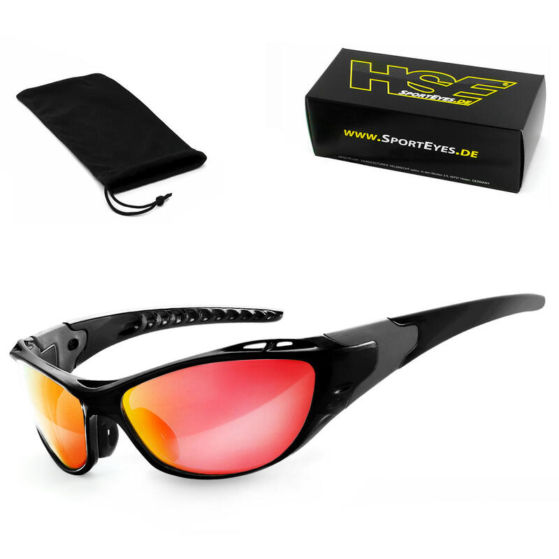 Sportbrille | X-SIDE 2.0 | Laser red | Steinschlagbeständig | beschlagfrei