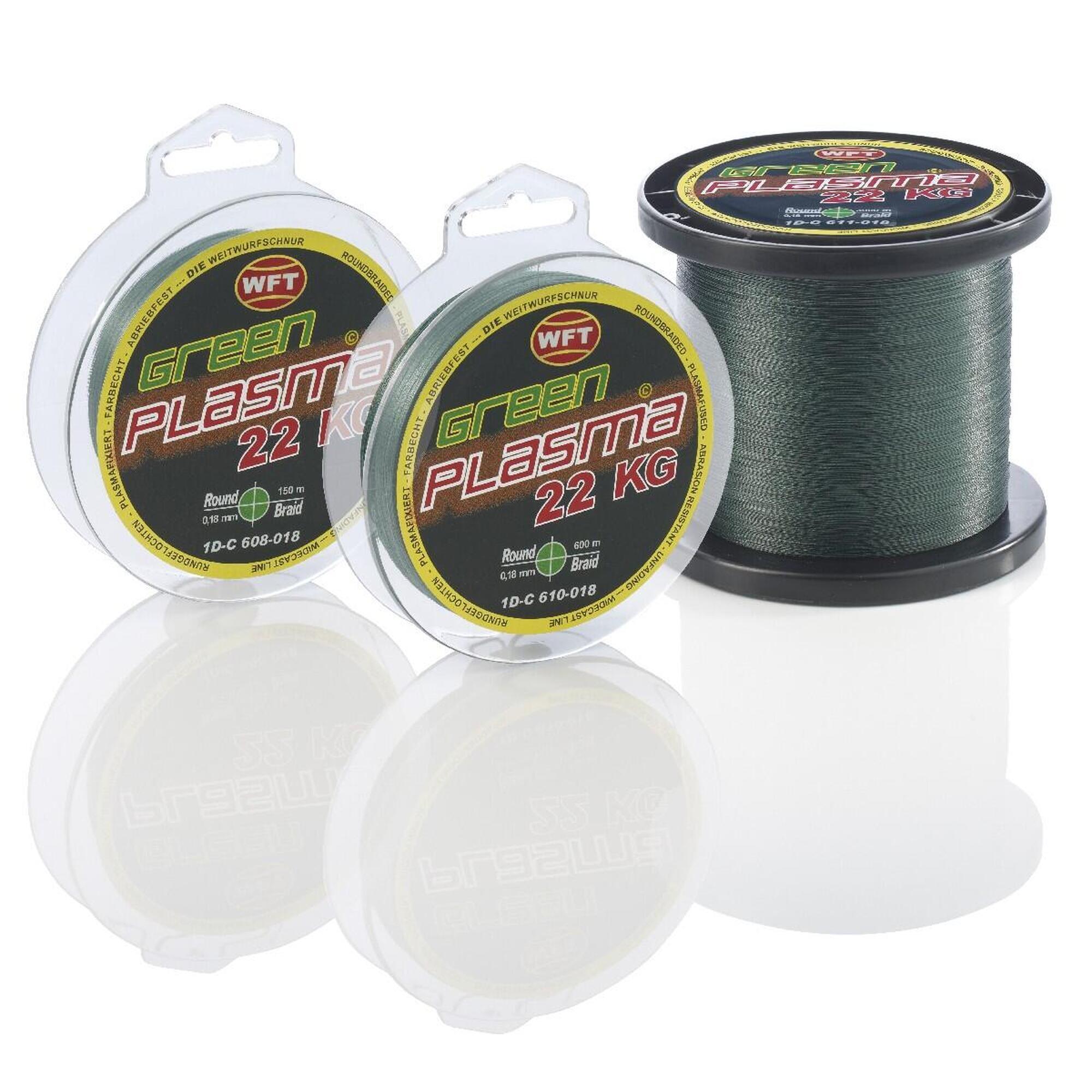 WFT WFT Plasma green 100m 0,08 mm 8 kg - Witvis Gevlochten Lijn