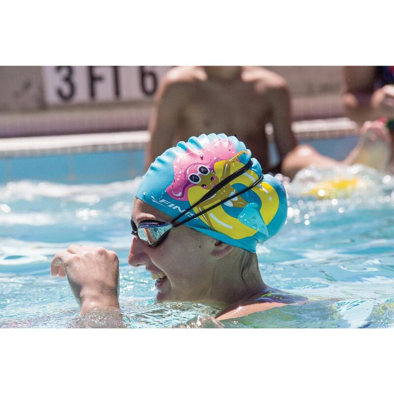 FINIS MERMAID SILICONE CAP színes gyerek úszósapka