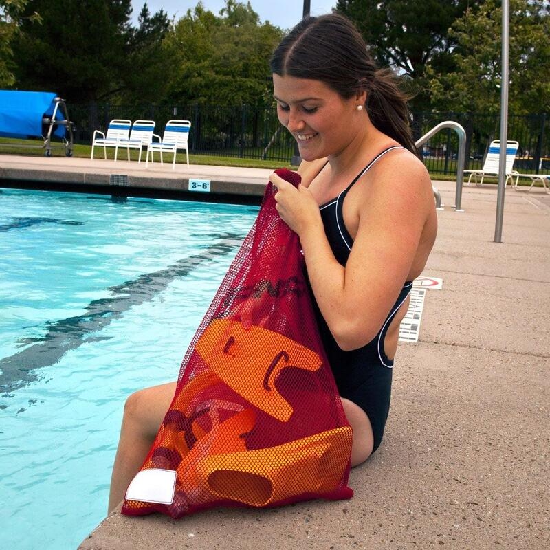 Sac en filet FINIS - Rouge