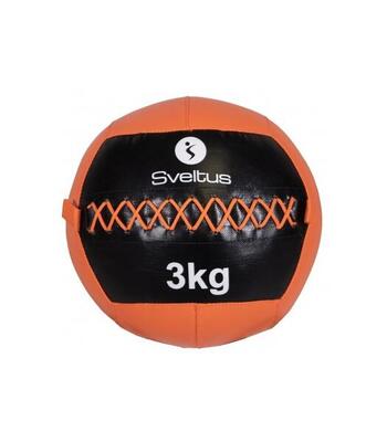 Wall Ball Sveltus 3 kg schwarz-orange
