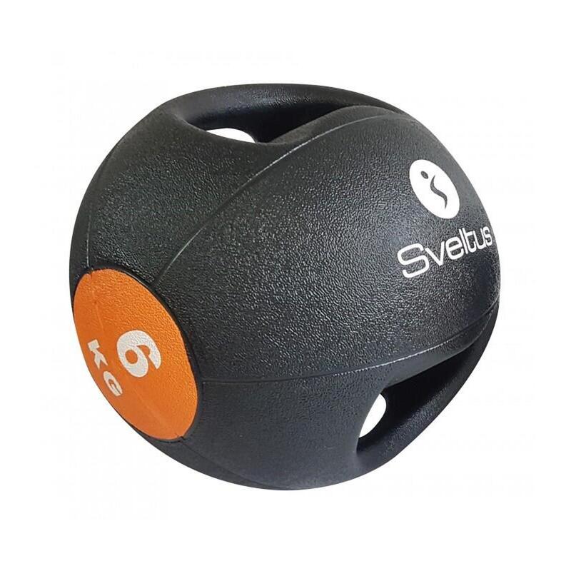 SVELTUS DOUBLE GRIP MEDICINE BALL fogantyús medicin labda