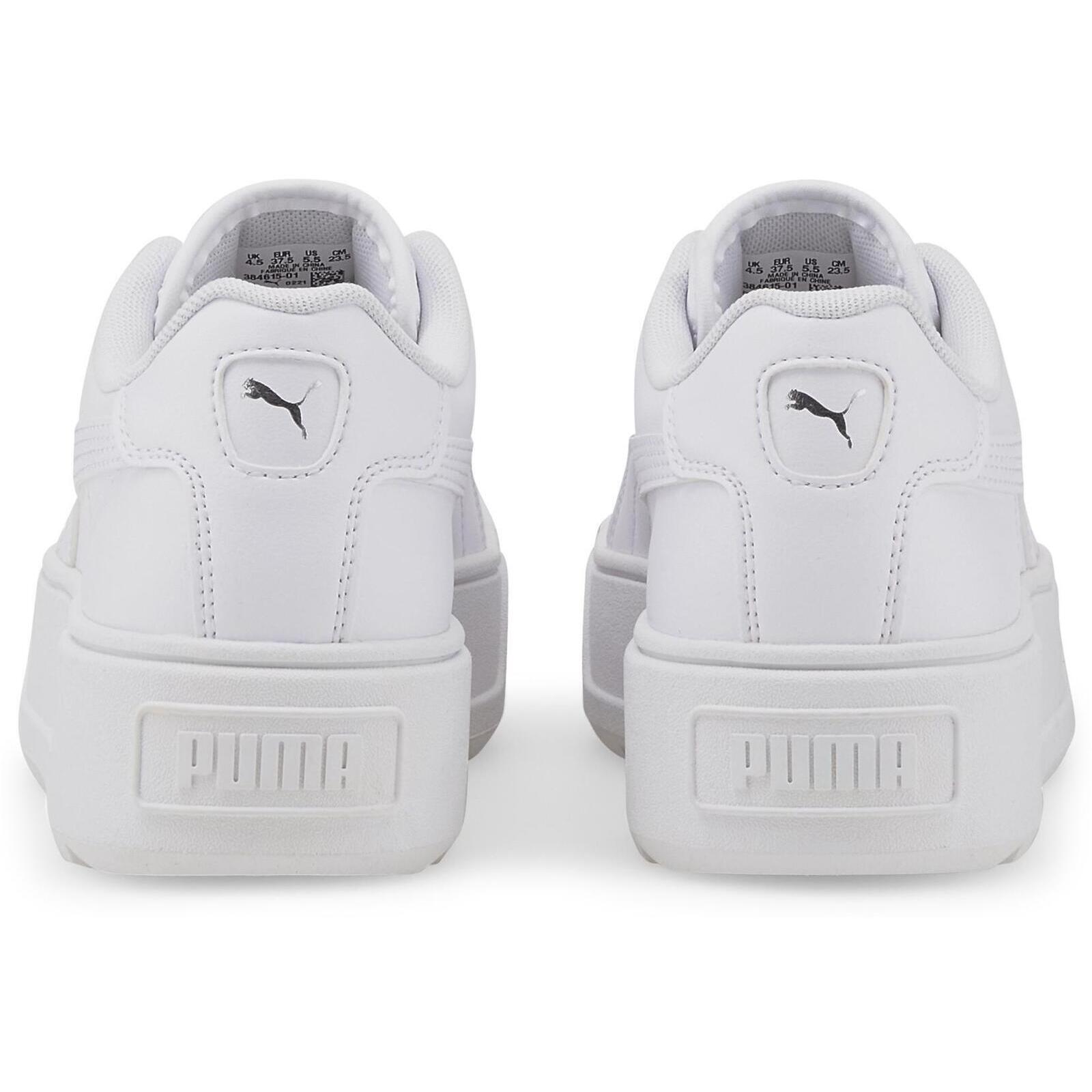 "Karmen" Sneaker für , Leder Damen Weiß 5/15