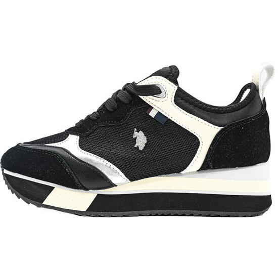 Sneakers U.S. POLO ASSN. Sylvi002, Zwart, Dames