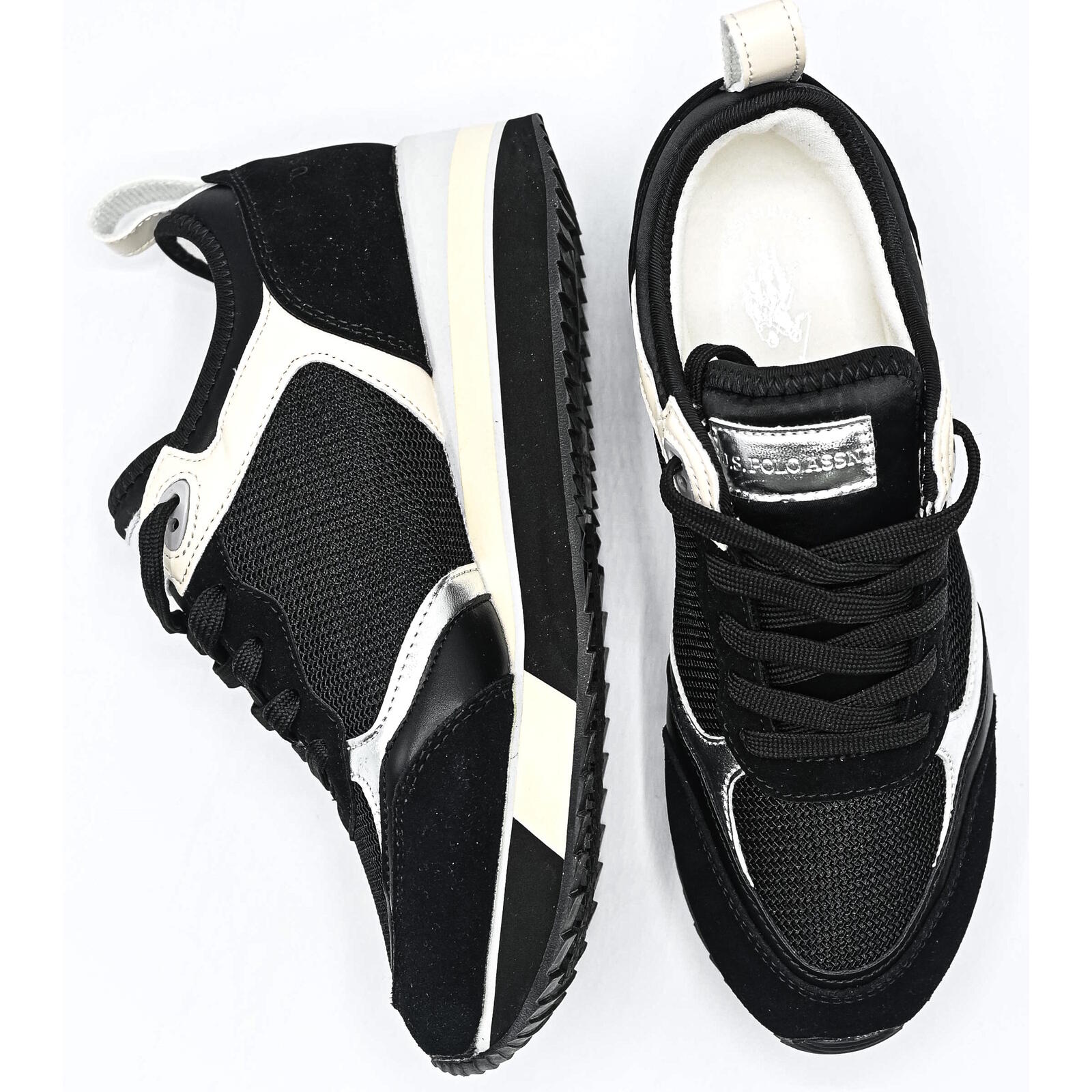 Baskets U.S. POLO ASSN. Sylvi002, Noir, Femmes 2/5