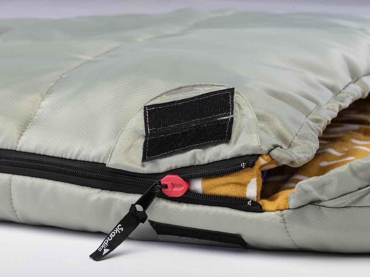 Sac de couchage Dundee - 220x80cm - camping - 3 saisons - jumelable - zip gauche 5/8