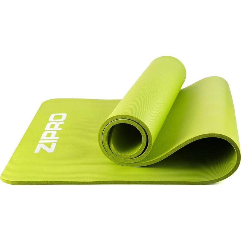 Esterilla de ejercicios  Zipro NBR 10mm verde
